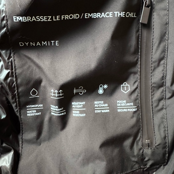 Dynamite Dark Brown Puffer Vest Size M - Picture 3 of 4